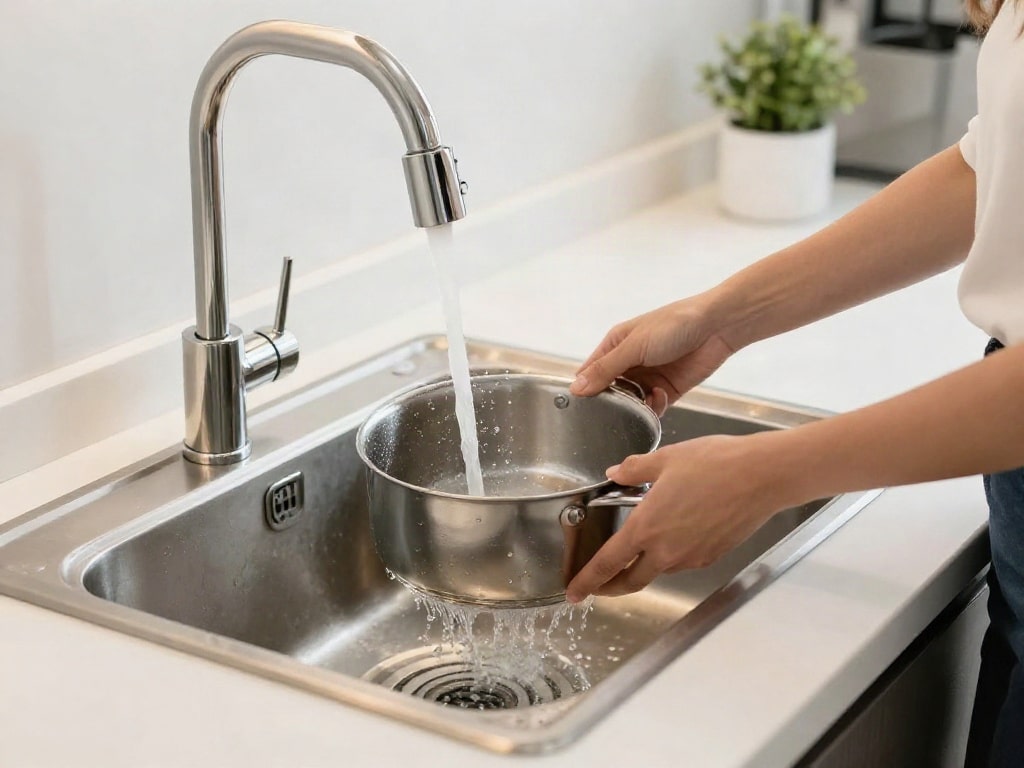 Spüle Edelstahl oder Granit