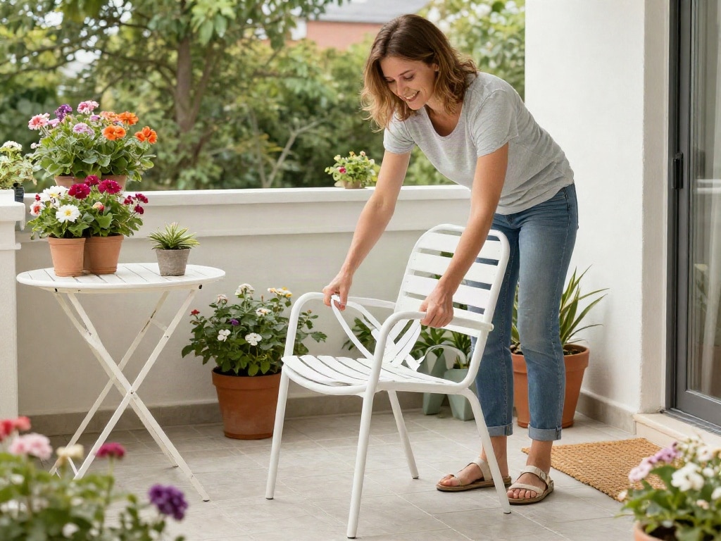 Gartenmöbel kleine Terrasse