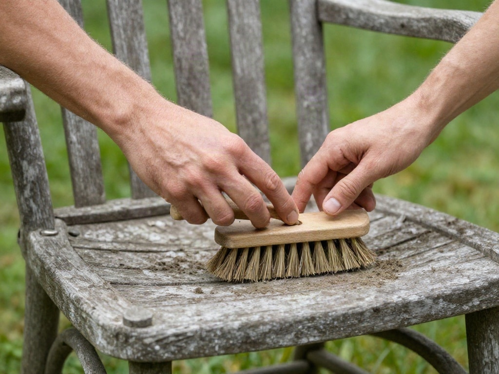 Gartenmöbel reinigen