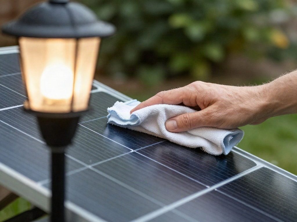 Solarleuchte funktioniert nicht