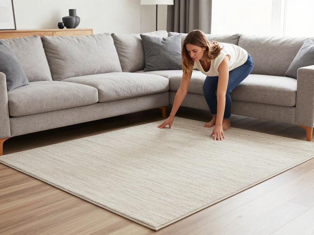 Teppich zu Ecksofa