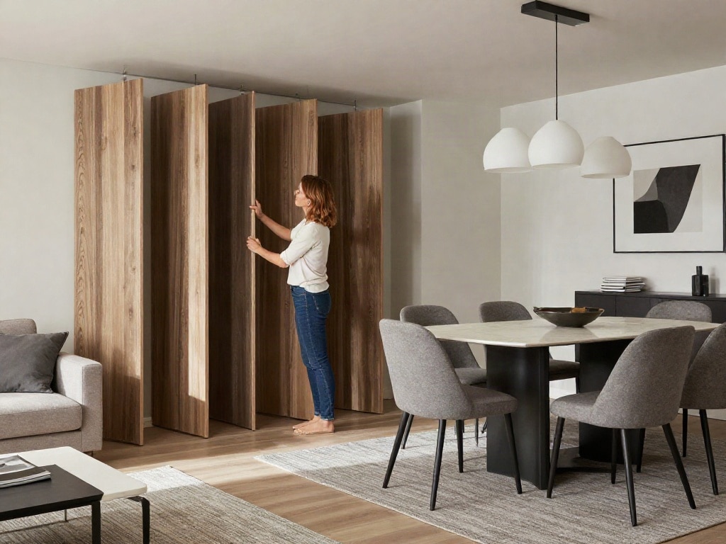 Wohnzimmer mit Essbereich